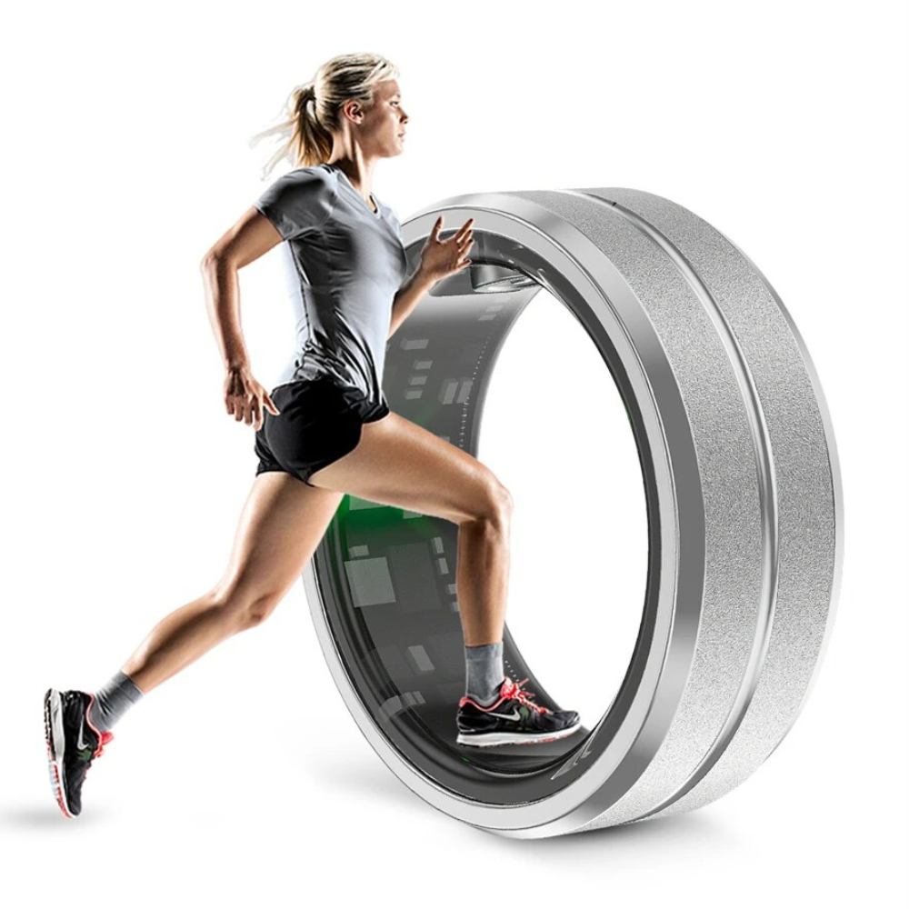 Zelara - Tätigkeit Tracker Smart Langlebig Fitness Ring mit GPS und wasserdicht Eigenschaften