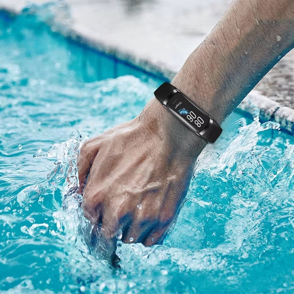 Damen Smartwatch Pro 8 - Kompakter Fitness Tracker mit Schrittzähler & Herzfrequenzmesser