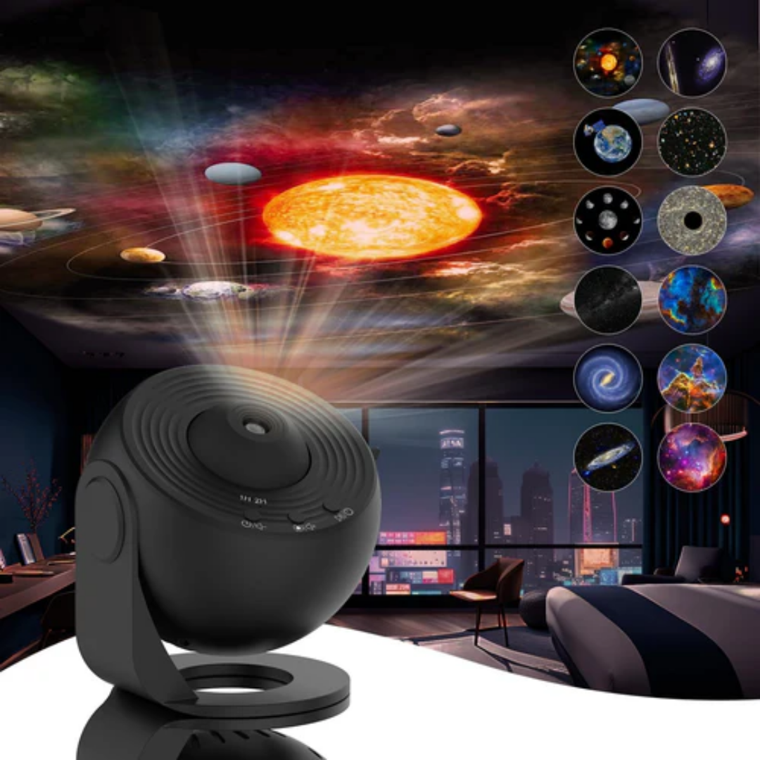 360° Drehbarer HD Galaxie-Projektor