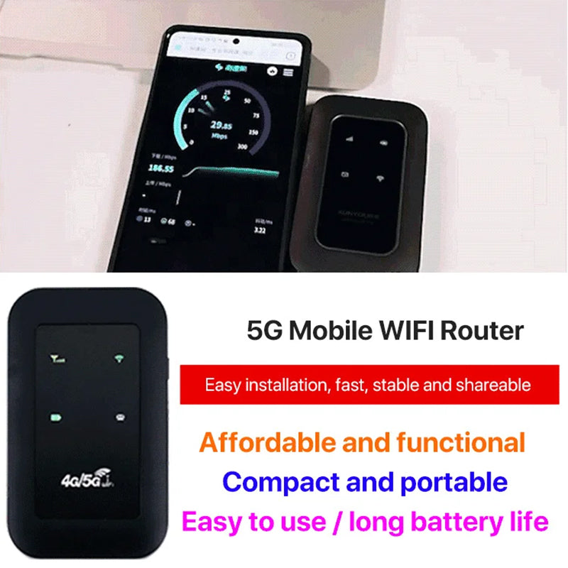 WiFi Pro – Leistungsstarker tragbarer WiFi-Verstärker für schnelles und zuverlässiges Internet überall