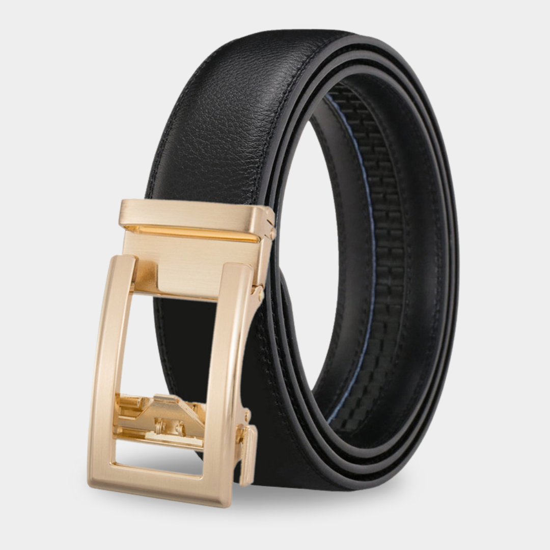 MAJESTICE BELT™ | Automatik-Ledergürtel mit Easy-Click-Verschluss | 1+1 GRATIS