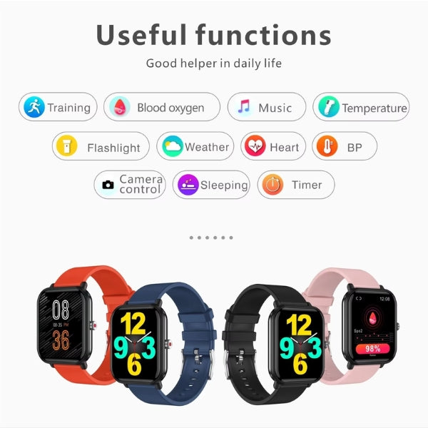 Gesundheits Tracker Smart Watch – Blutdruck- & Herzfrequenzüberwachung