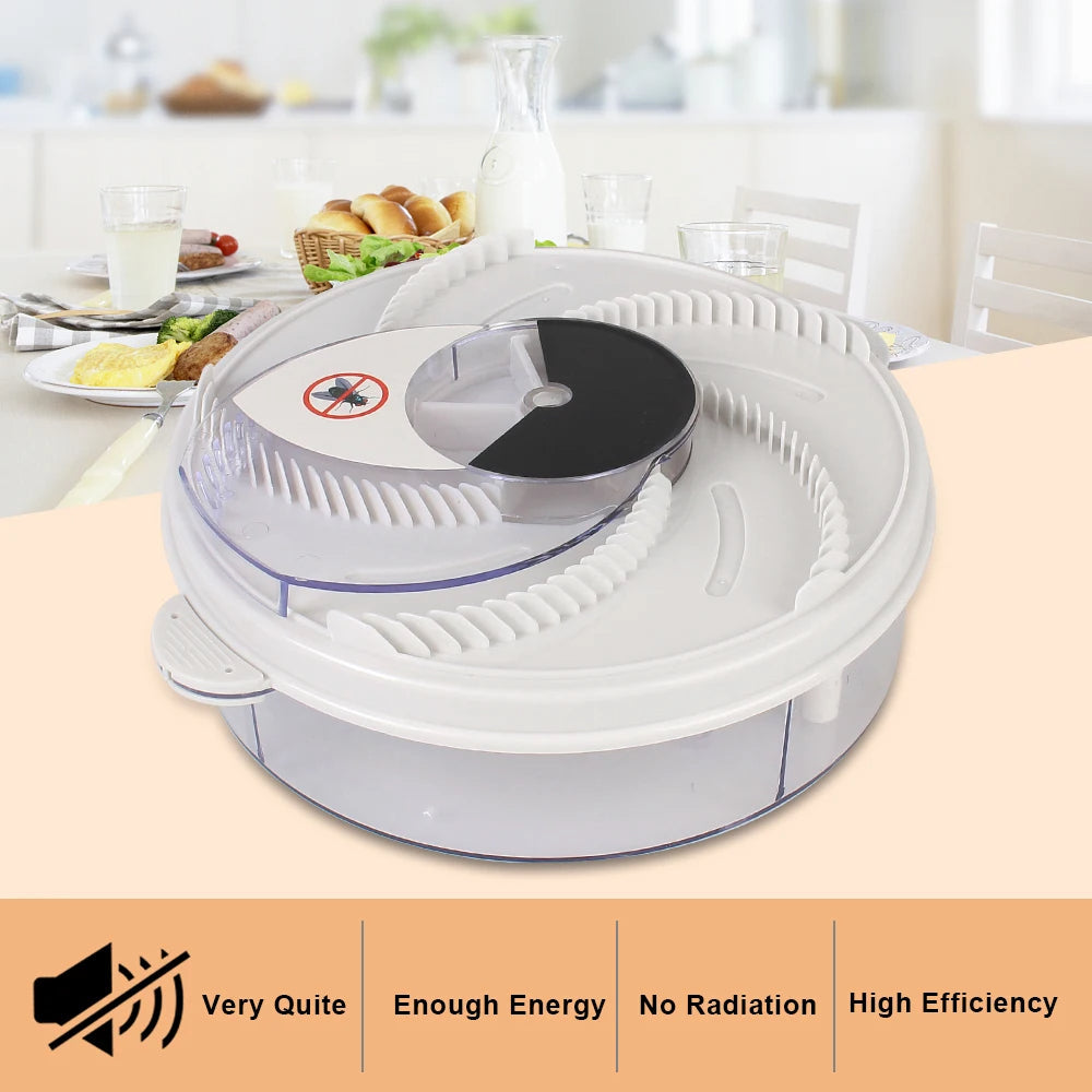 Elektrische Fliegenfalle Leise USB-betrieben und automatisch