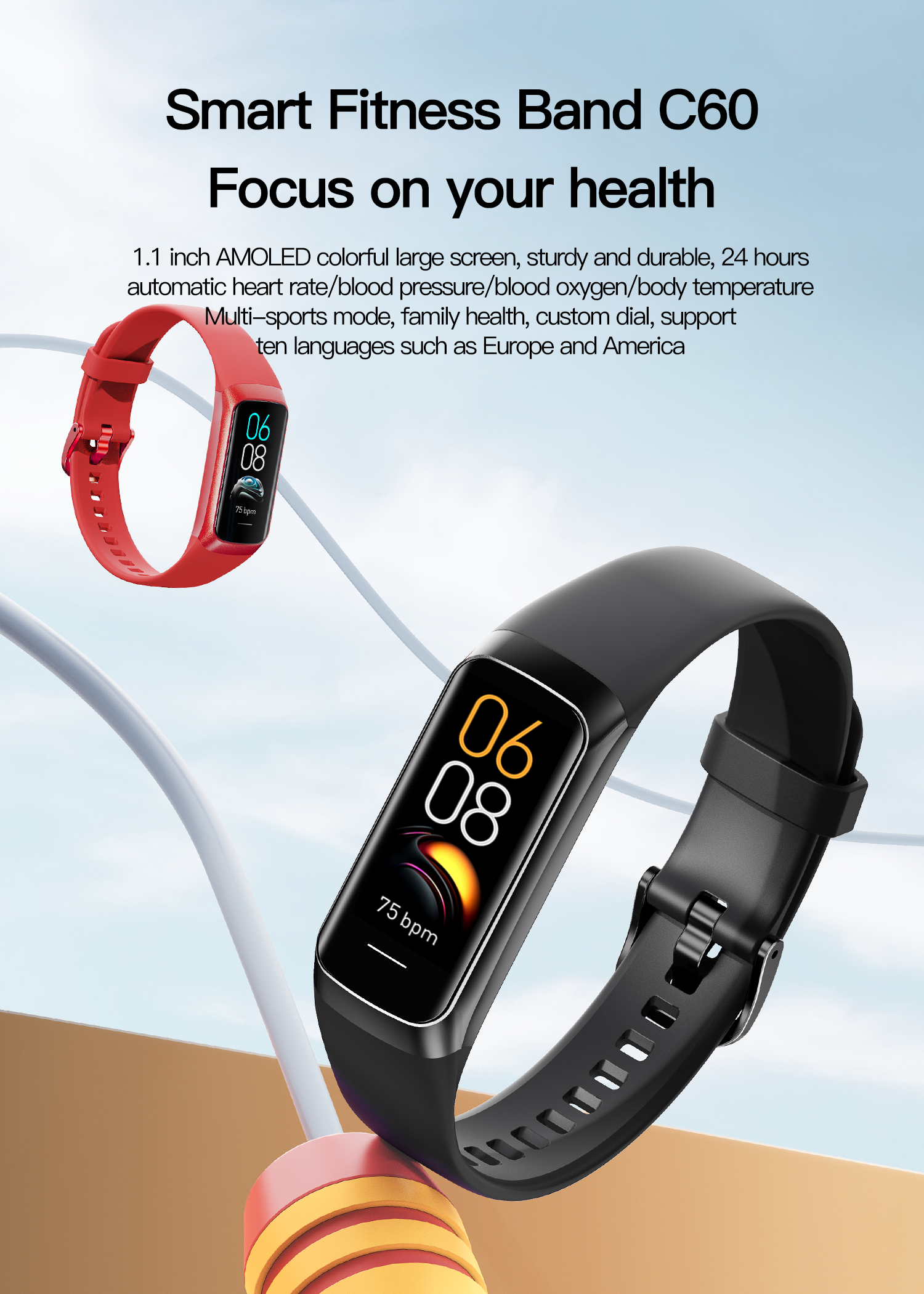 Fitness Tracker Uhr – Stylisch & Funktional für Aktive Lebensstile