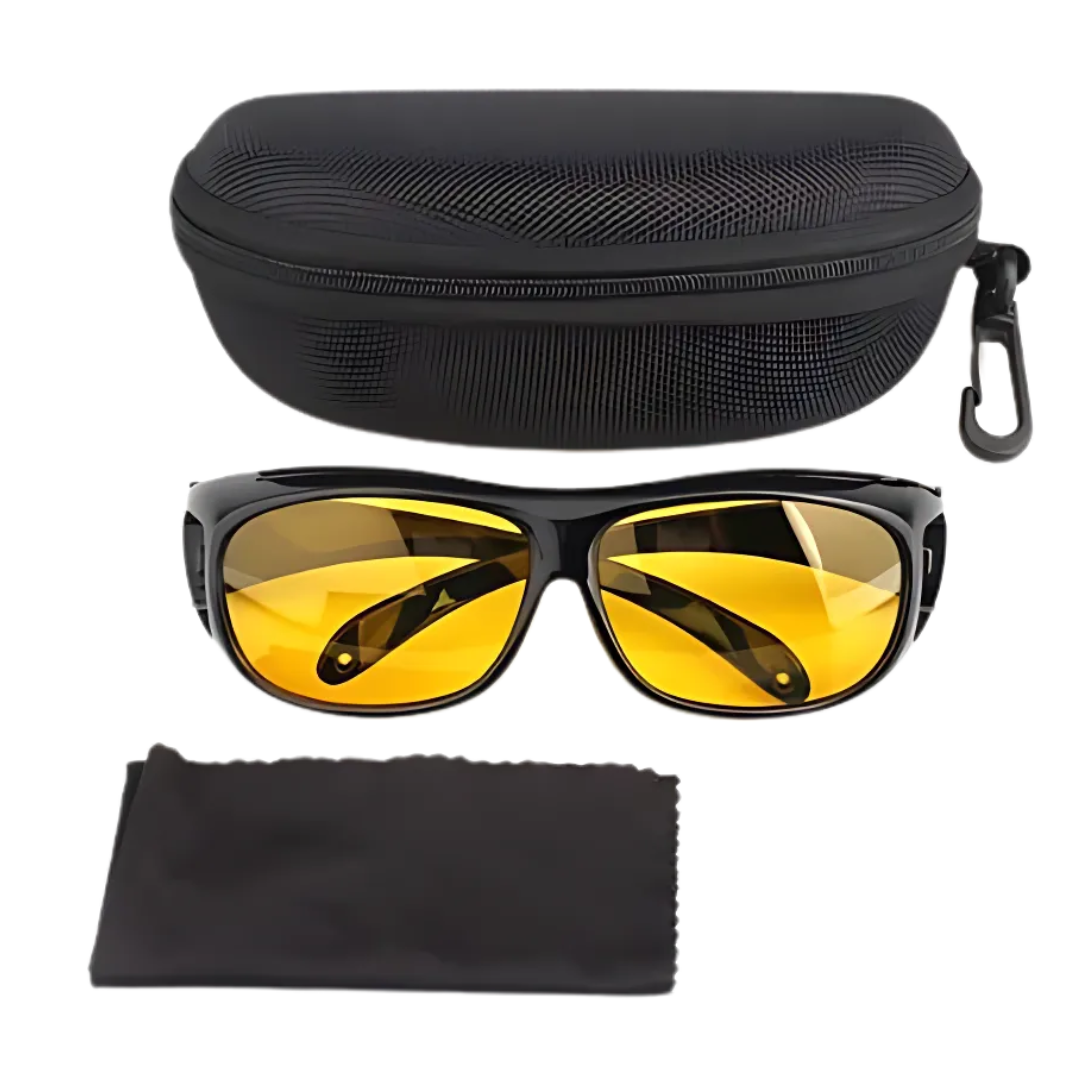 Scheinwerferbrille mit "GlareCut"-Technologie für blendfreies Nachtfahren