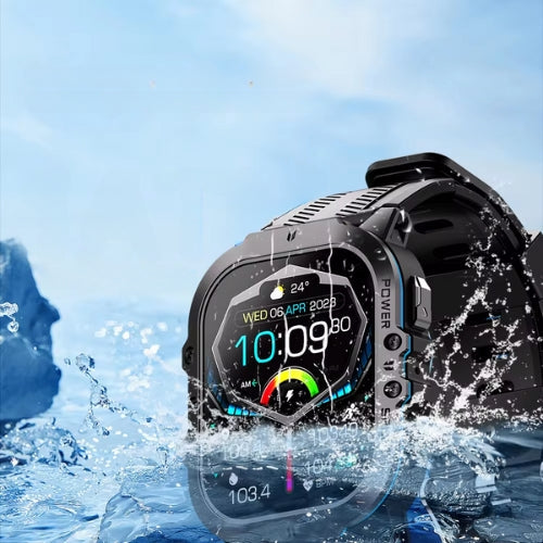 Wasserdichte Smartwatch zum Schwimmen zur Leistungsüberwachung