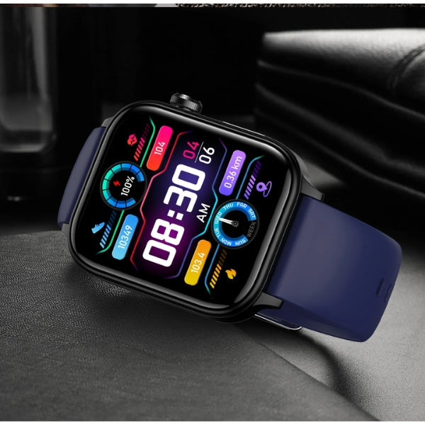 Fortgeschrittene Gesundheitsüberwachungs-Smartwatch – Glukose, Herzfrequenz und Blutdruck mit wasserdichtem Design