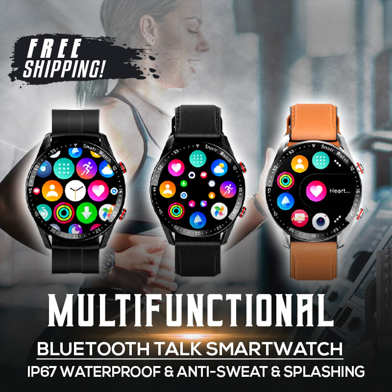 Multifunktionale Bluetooth Talk Casual Smartwatch Für Männer/Frauen