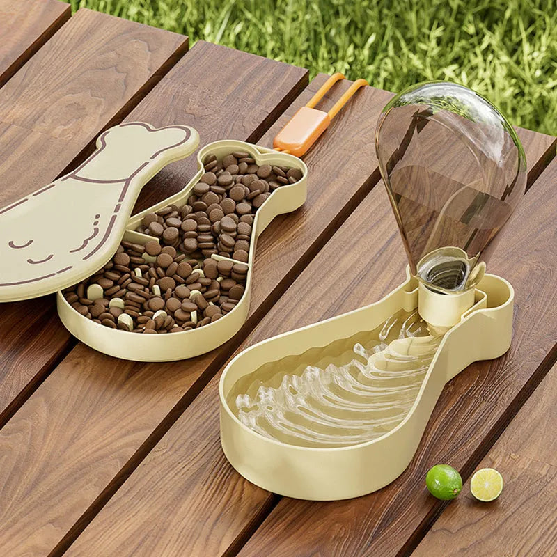 SnackKeule – Die stylische 2in1 Reise-Futterstation für Hunde