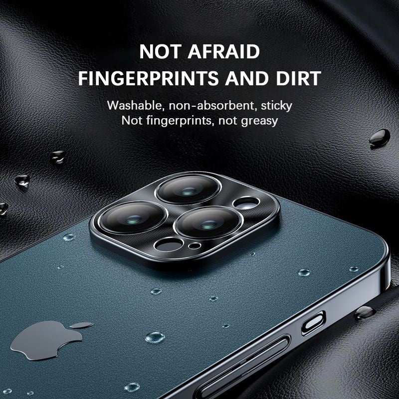 iPhone-Serie | Lederschutzhülle mit goldenem Rand