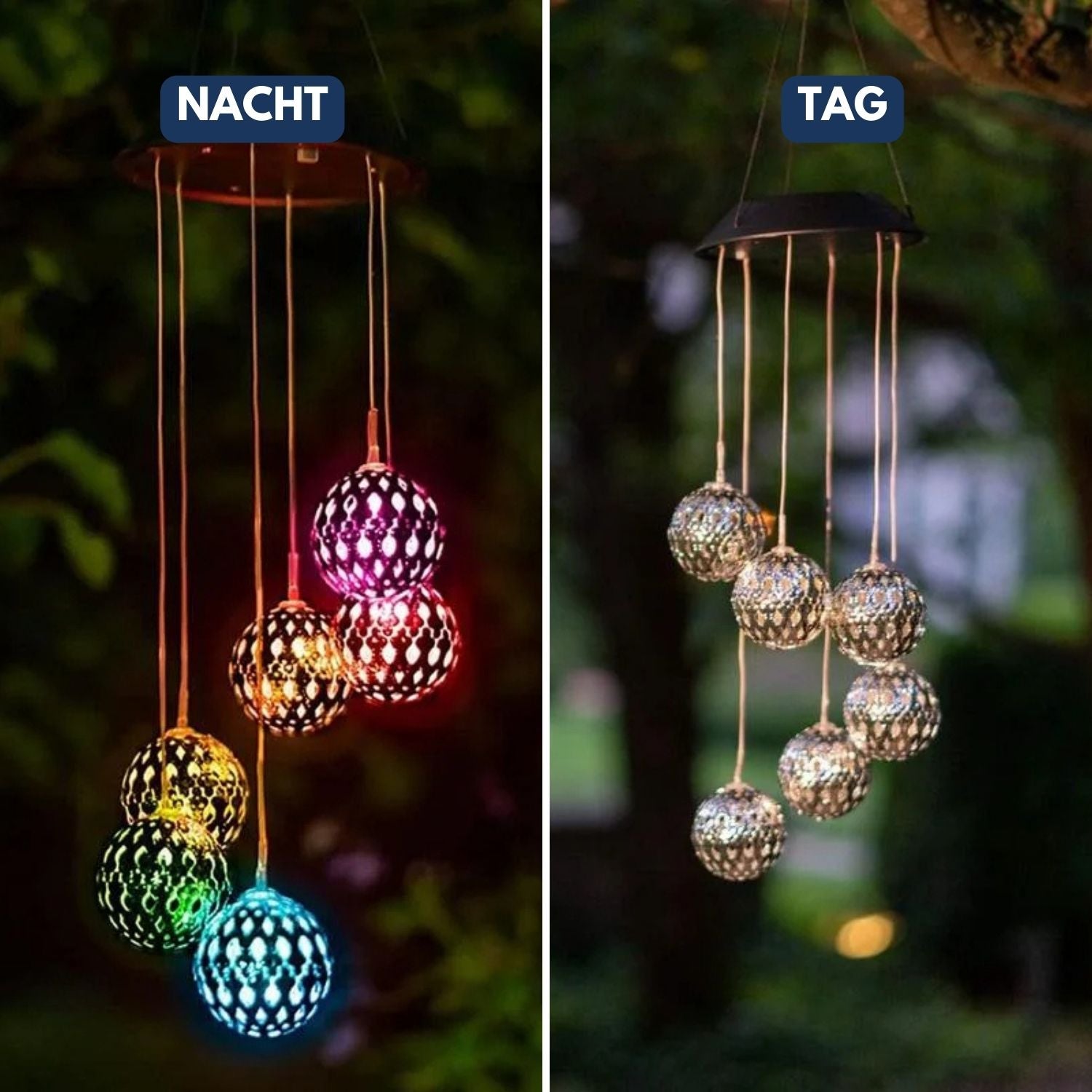 Zelara – Buntes Licht und Glockenspiel für perfekte Nächte