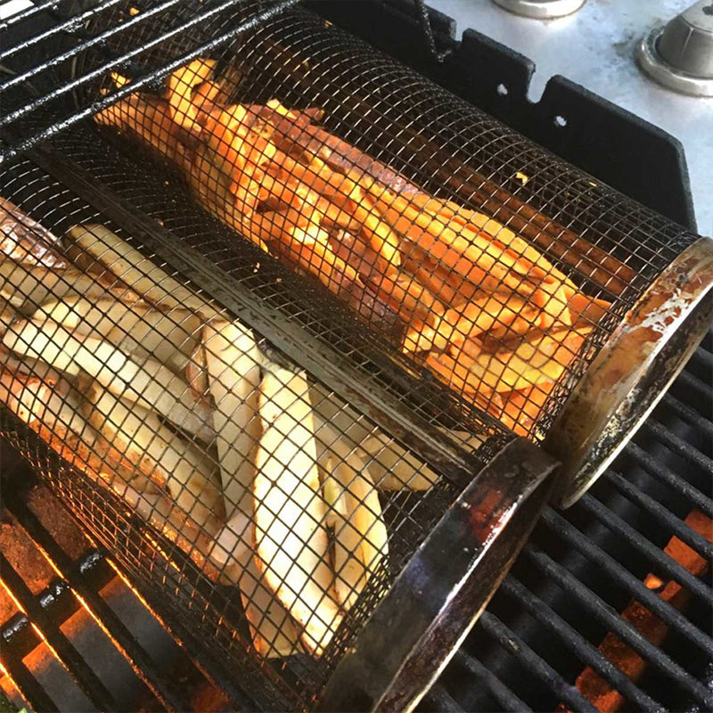 FlameMaster™ BBQ-Grillkorb | Perfekte Grillmomente | Antihaft & Spülmaschinengeeignet