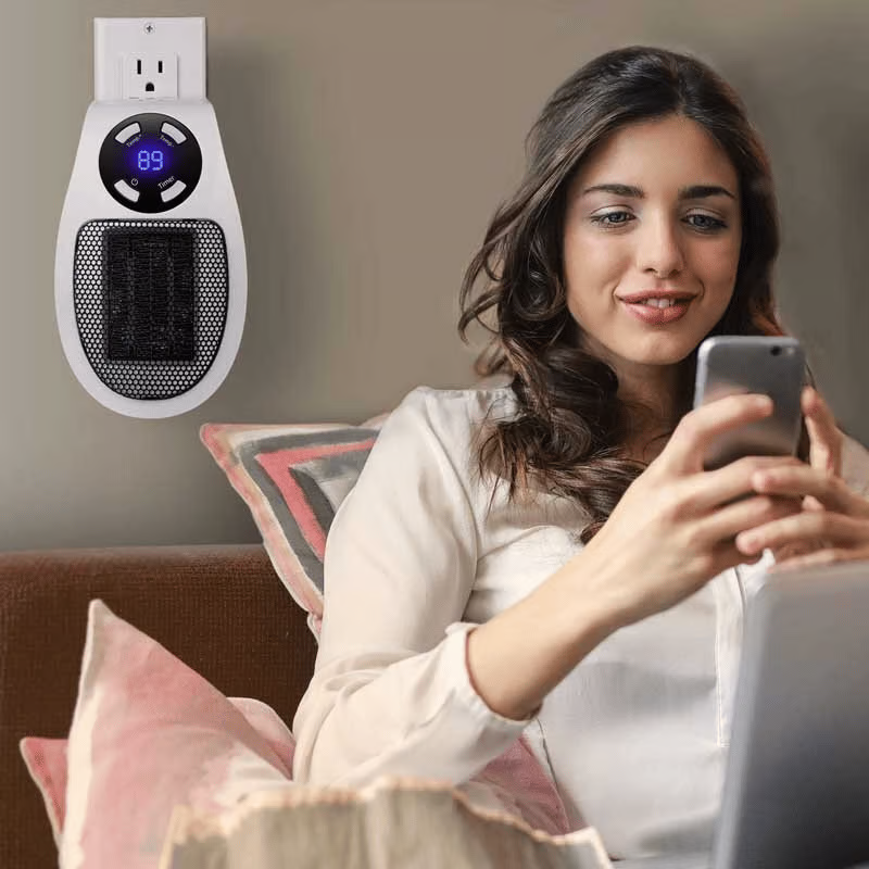 Multifunctional Compact Space Heater with Antimicrobial Air Filter