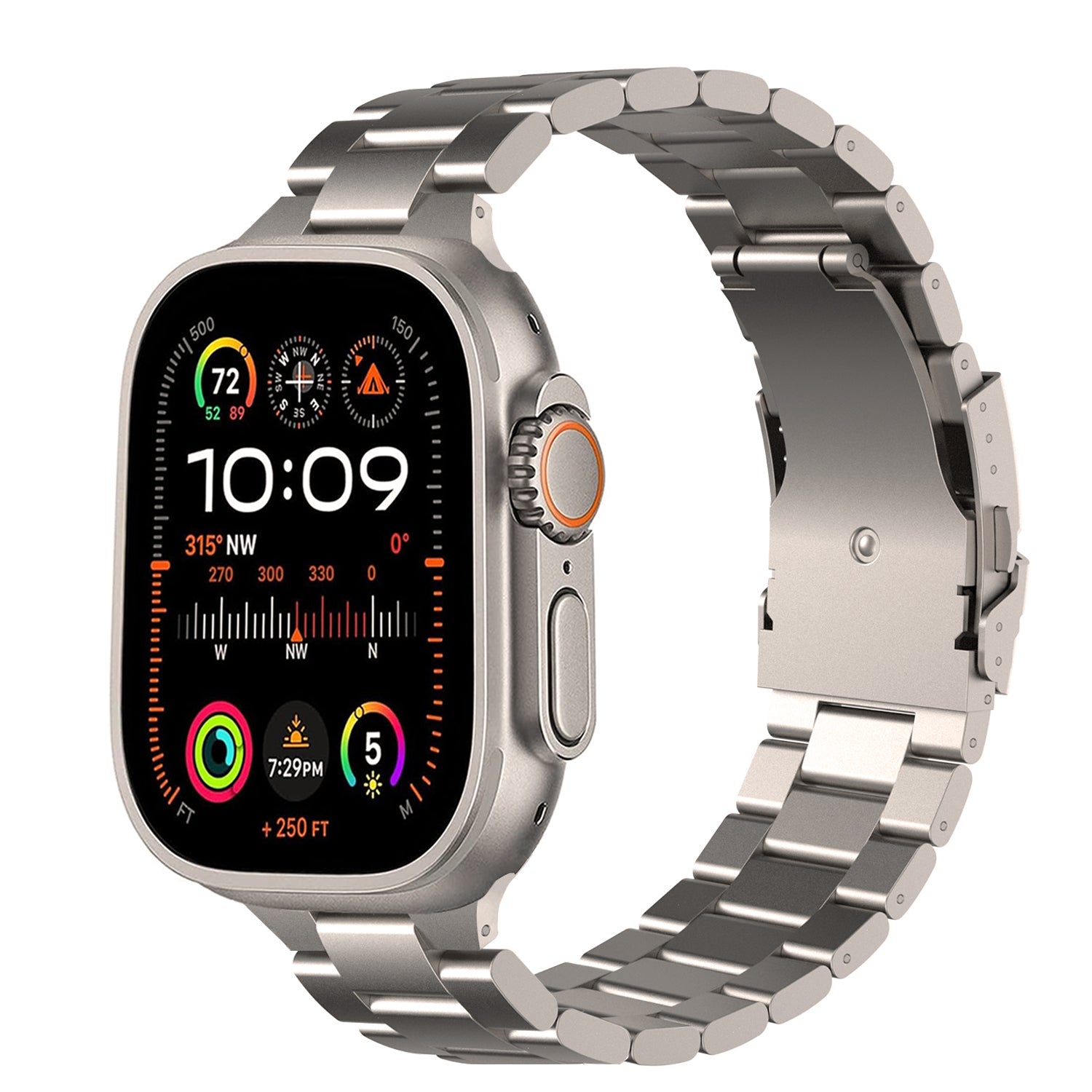 Business-Stil Titanarmband für Apple Watch