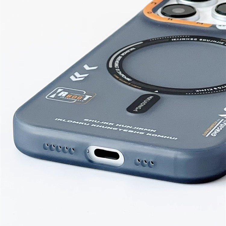 Tech Style Magnetische Mattierte Handytasche