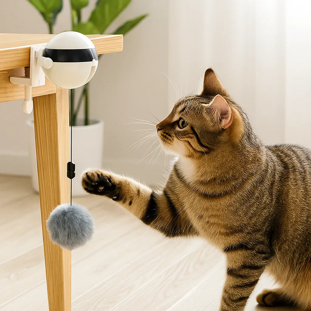 Interaktives Katzenspielzeug mit Bewegung | Für Wohnungskatzen