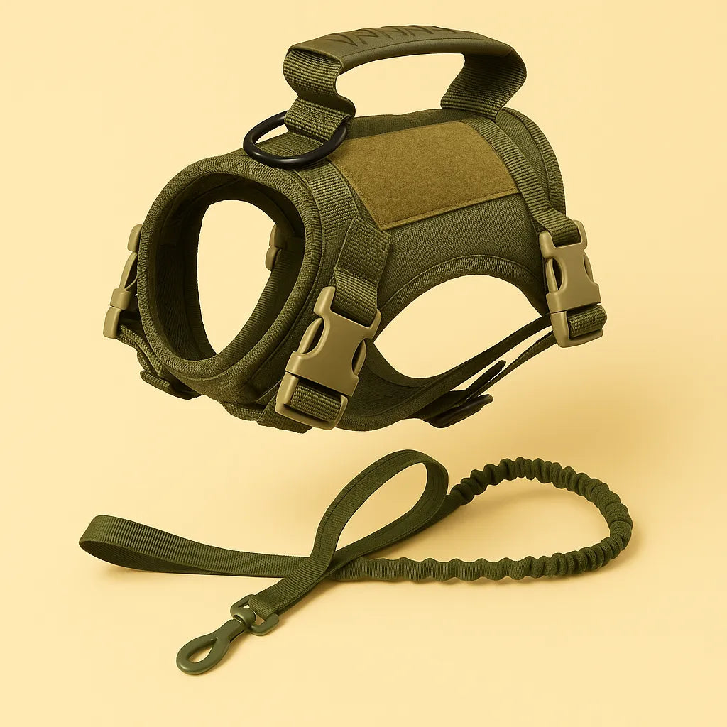 Katzengeschirr mit Leine | Ausbruchsicher, gepolstert & verstellbar