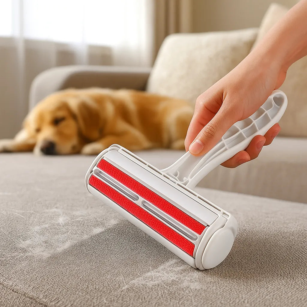 Tierhaarbürste 2-Wege | Wiederverwendbar & ohne Nachfüllen