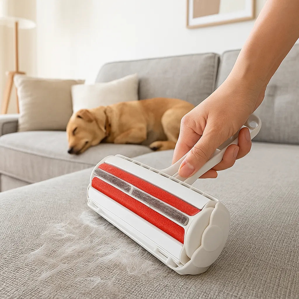 Tierhaarbürste 2-Wege | Wiederverwendbar & ohne Nachfüllen