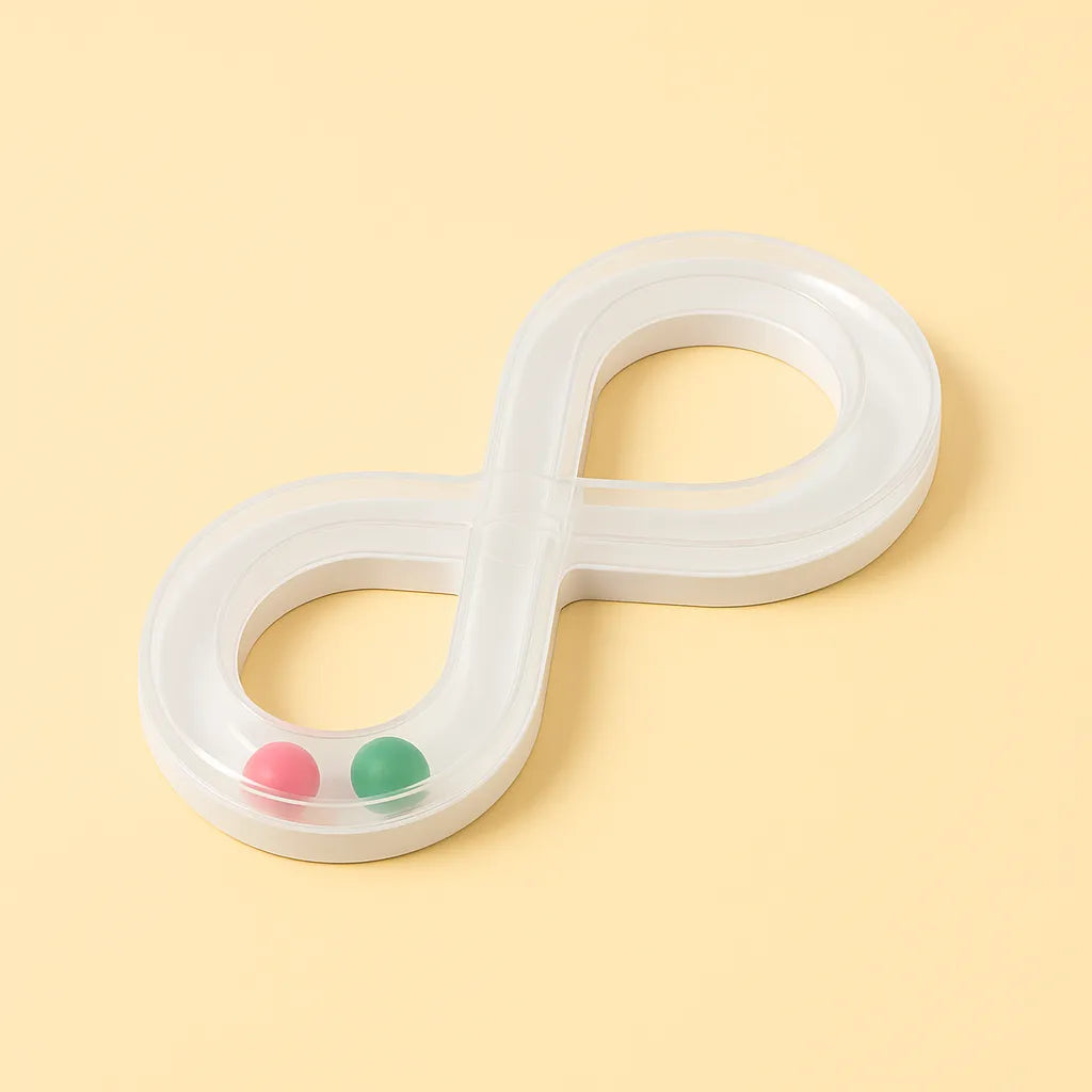 Interaktives Katzenspielzeug mit rollenden Kugeln | Für Wohnungskatzen