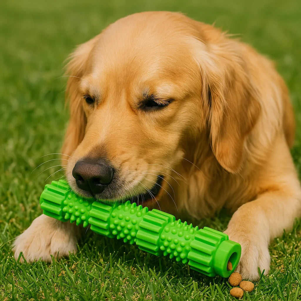 Snackbares Hundespielzeug aus Gummi | Befüllbar & kaustark