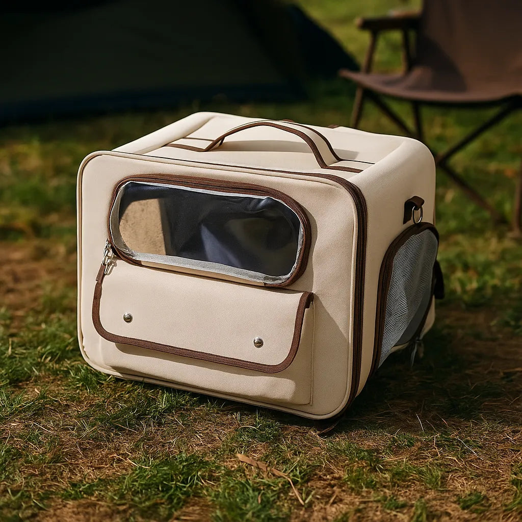 Faltbare Transporttasche für Katzen & kleine Hunde