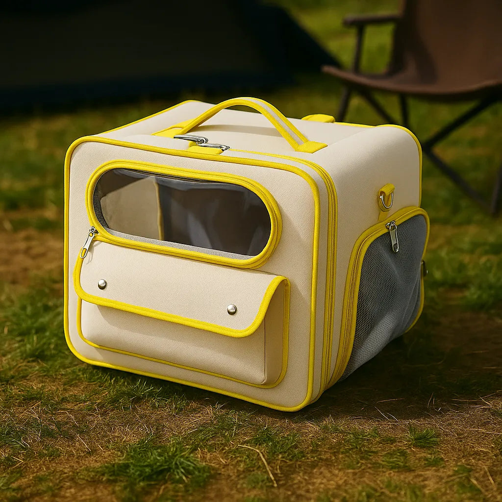 Faltbare Transporttasche für Katzen & kleine Hunde