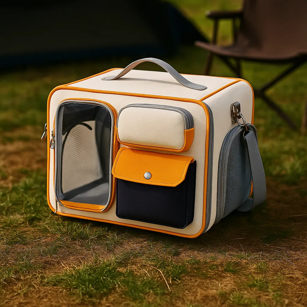 Faltbare Transporttasche für Katzen & kleine Hunde