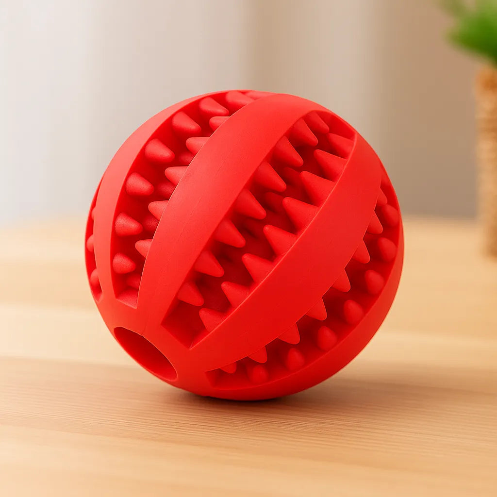 Interaktiver Leckerliball für Hunde zur mentalen Auslastung & Fütterung