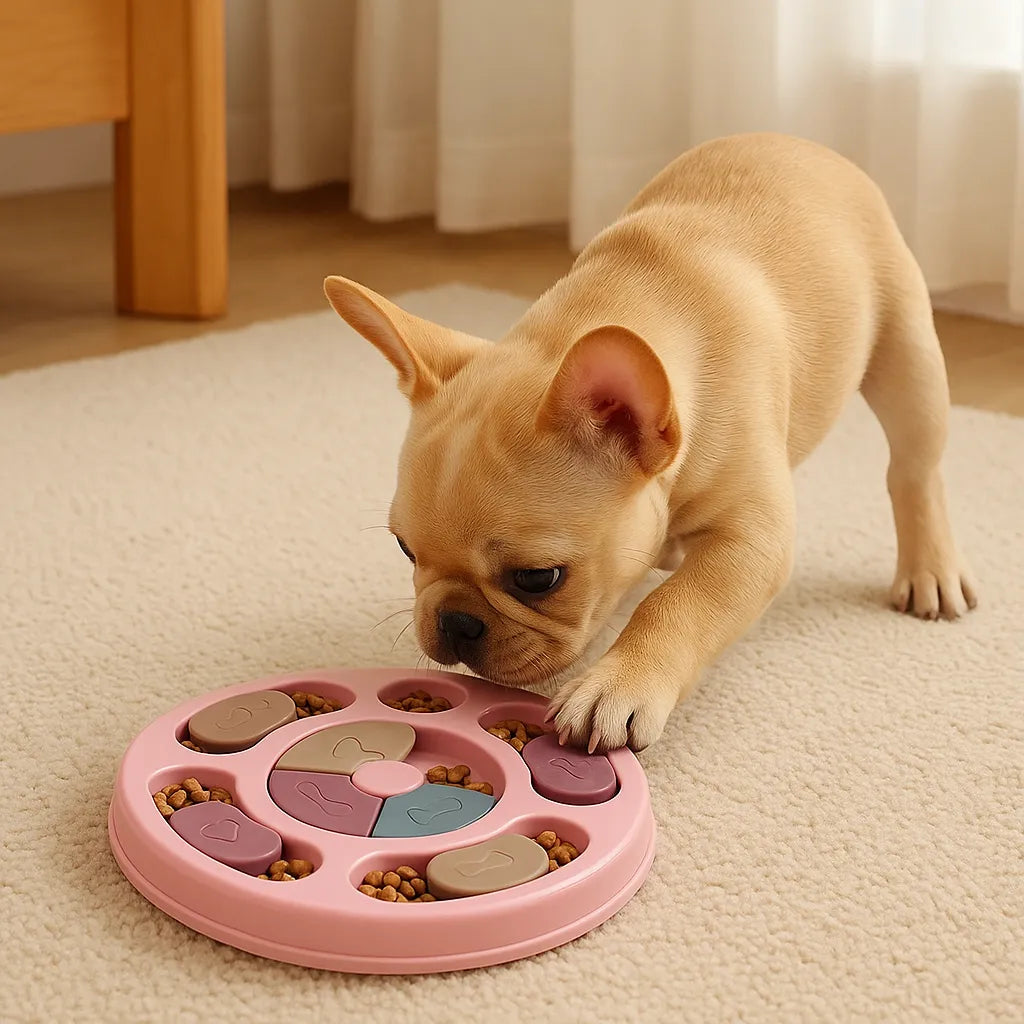 Interaktives Intelligenzspielzeug für Hunde | Mit Futterausgabe