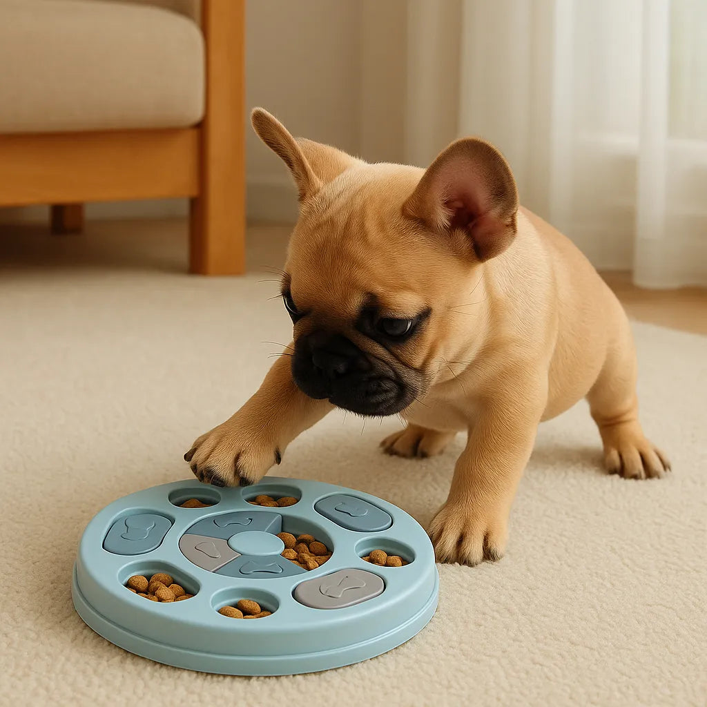 Interaktives Intelligenzspielzeug für Hunde | Mit Futterausgabe