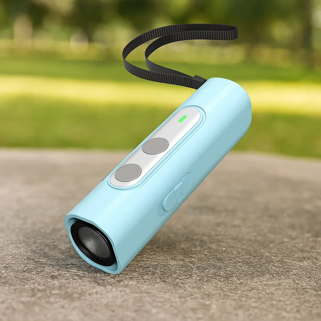 Ultraschall-Anti-Bell-Gerät für Hunde – Sanftes Trainingshilfsmittel mit LED & USB-Aufladung