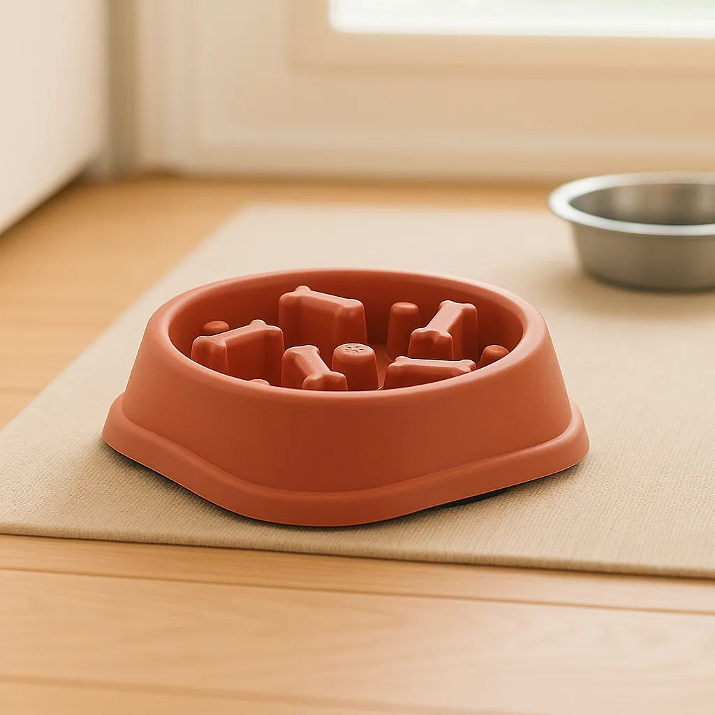 Anti-Schling-Napf für Hunde & Katzen | Langsames Fressen & Futterkontrolle