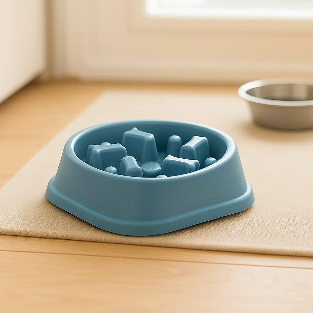 Anti-Schling-Napf für Hunde & Katzen | Langsames Fressen & Futterkontrolle