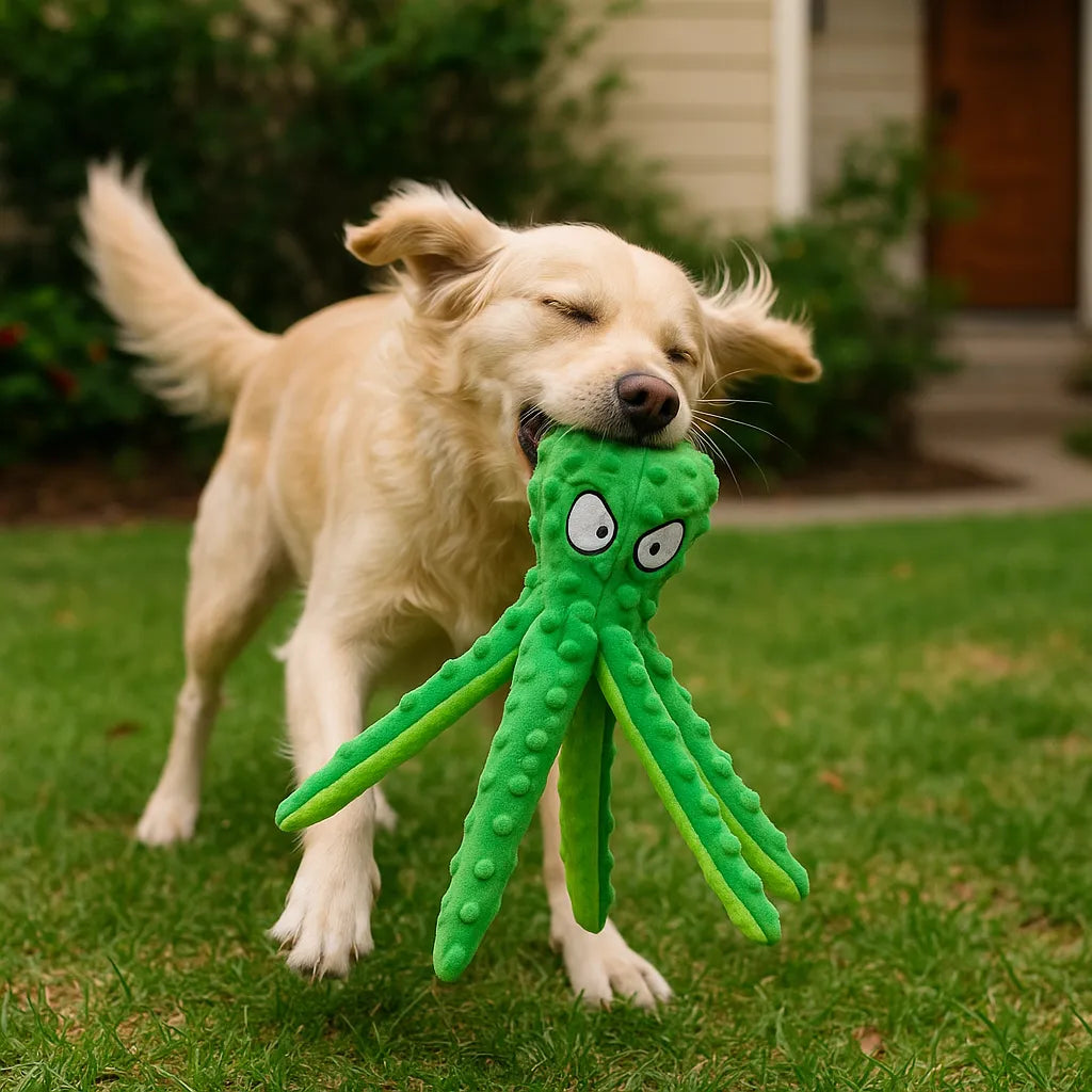 Hundespielzeug mit Knistereffekt & Ziehfunktion – Für aktive Hunde mit Spieltrieb