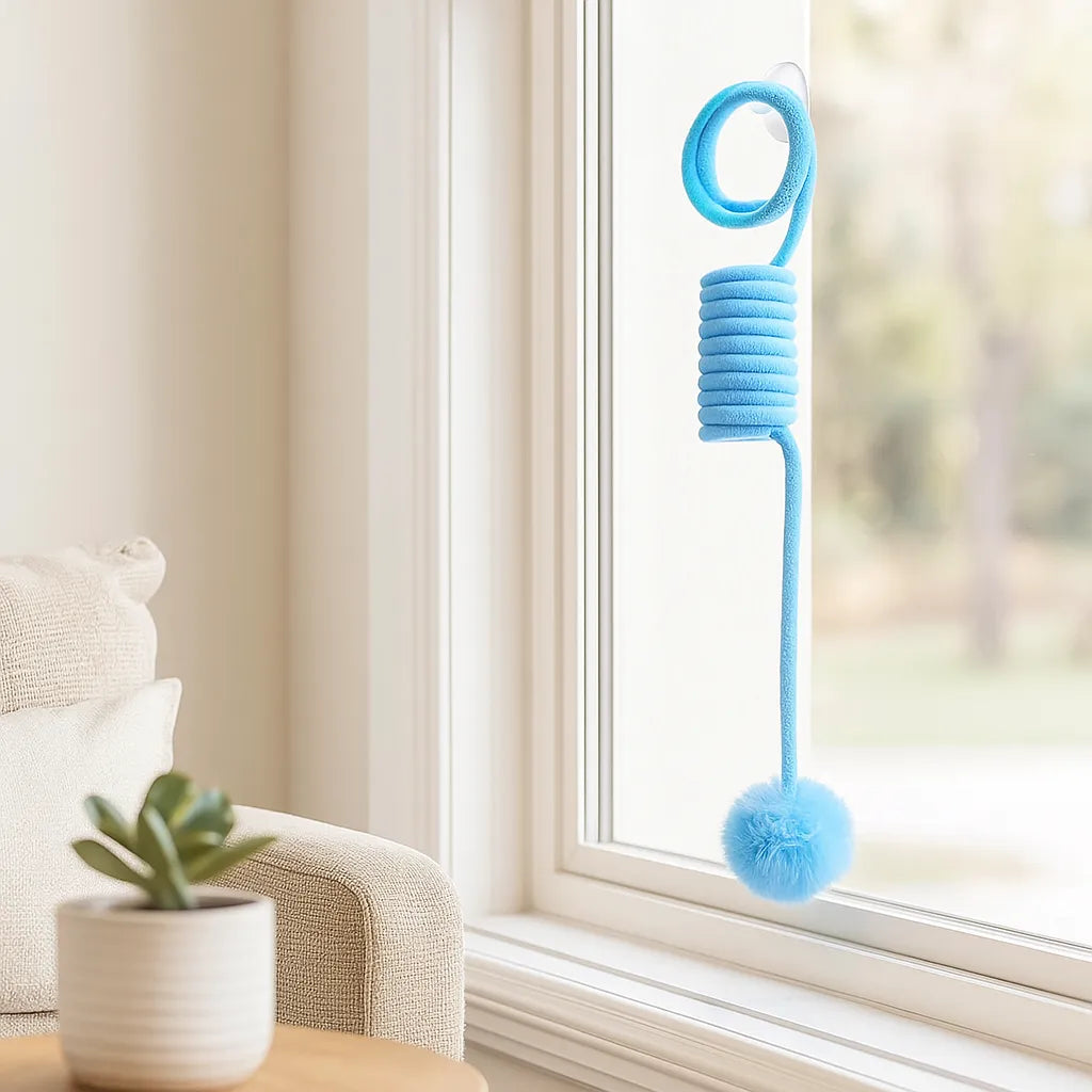 Interaktives Katzenspielzeug Gummizug - Für Wohnungskatzen