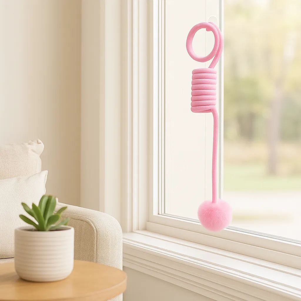 Interaktives Katzenspielzeug Gummizug - Für Wohnungskatzen