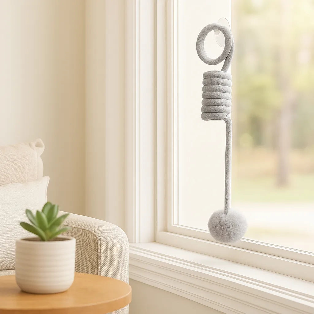 Interaktives Katzenspielzeug Gummizug - Für Wohnungskatzen