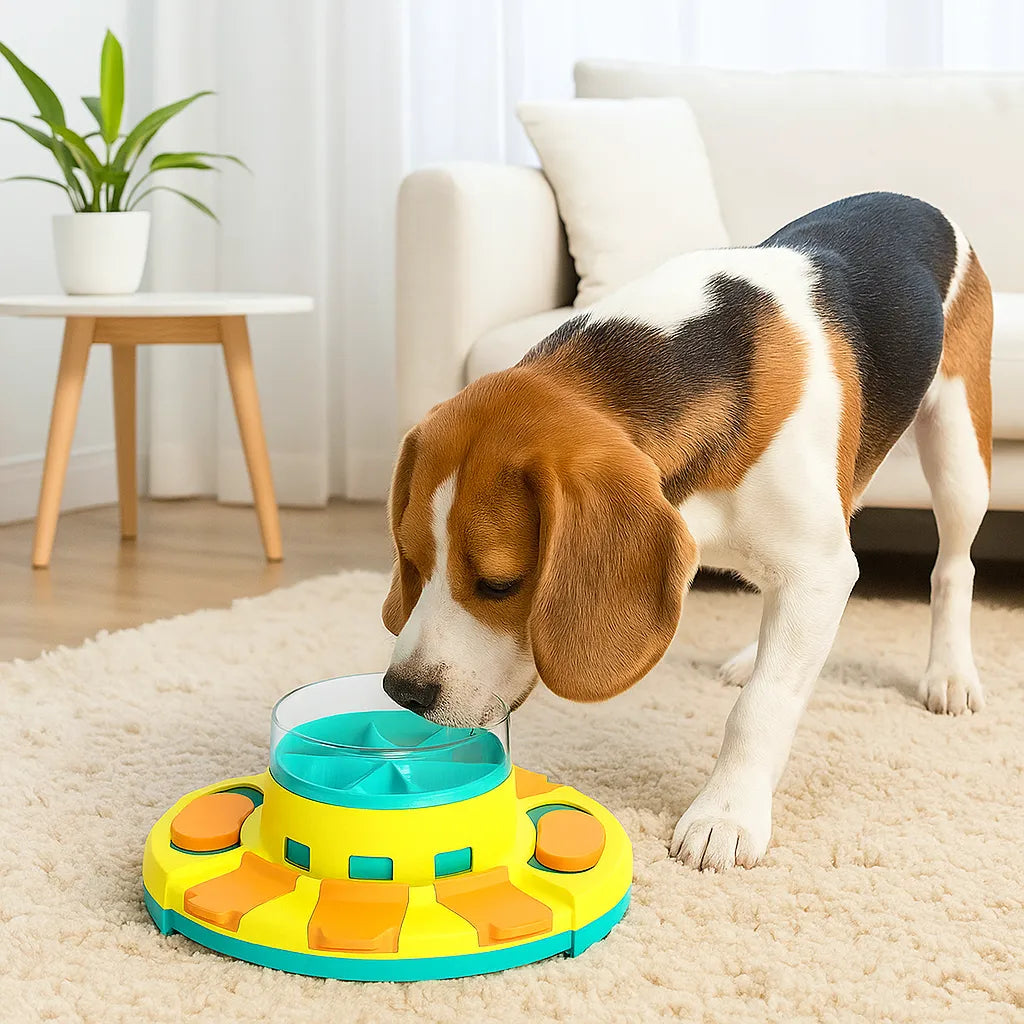 Interaktiver Futterspender für Hunde | Intelligenzspielzeug