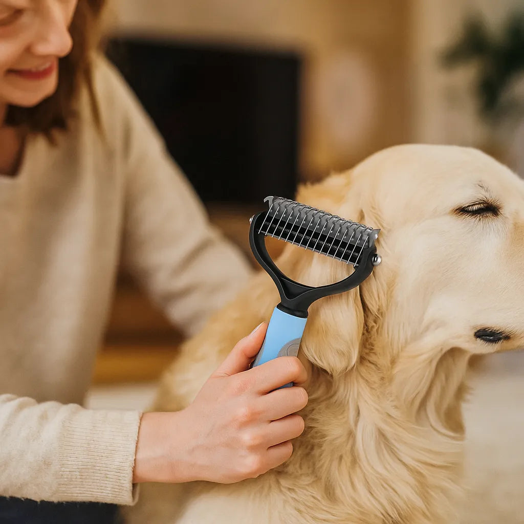 Fellpflegekamm Hund & Katze | Für langes Fell