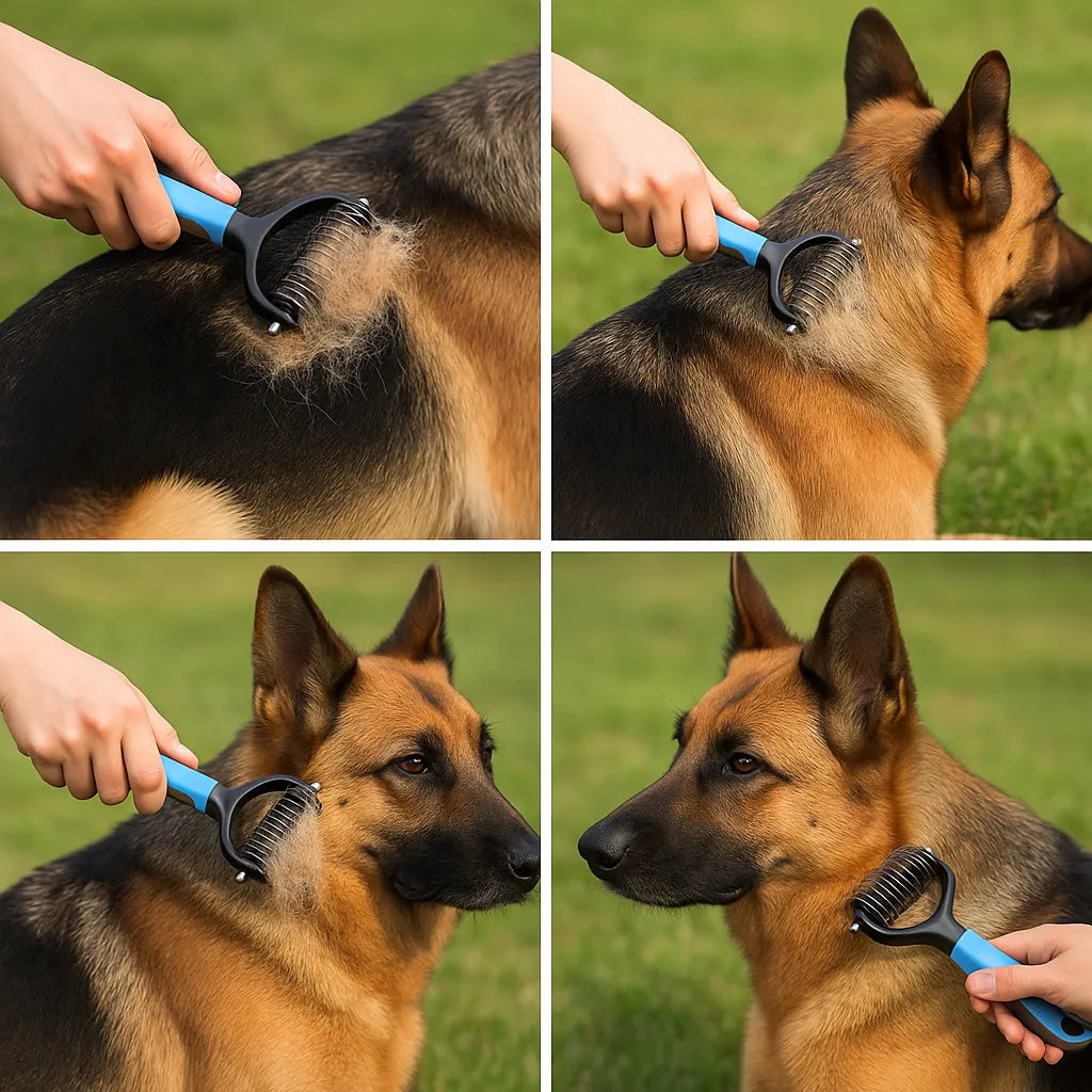 Fellpflegekamm Hund & Katze | Für langes Fell