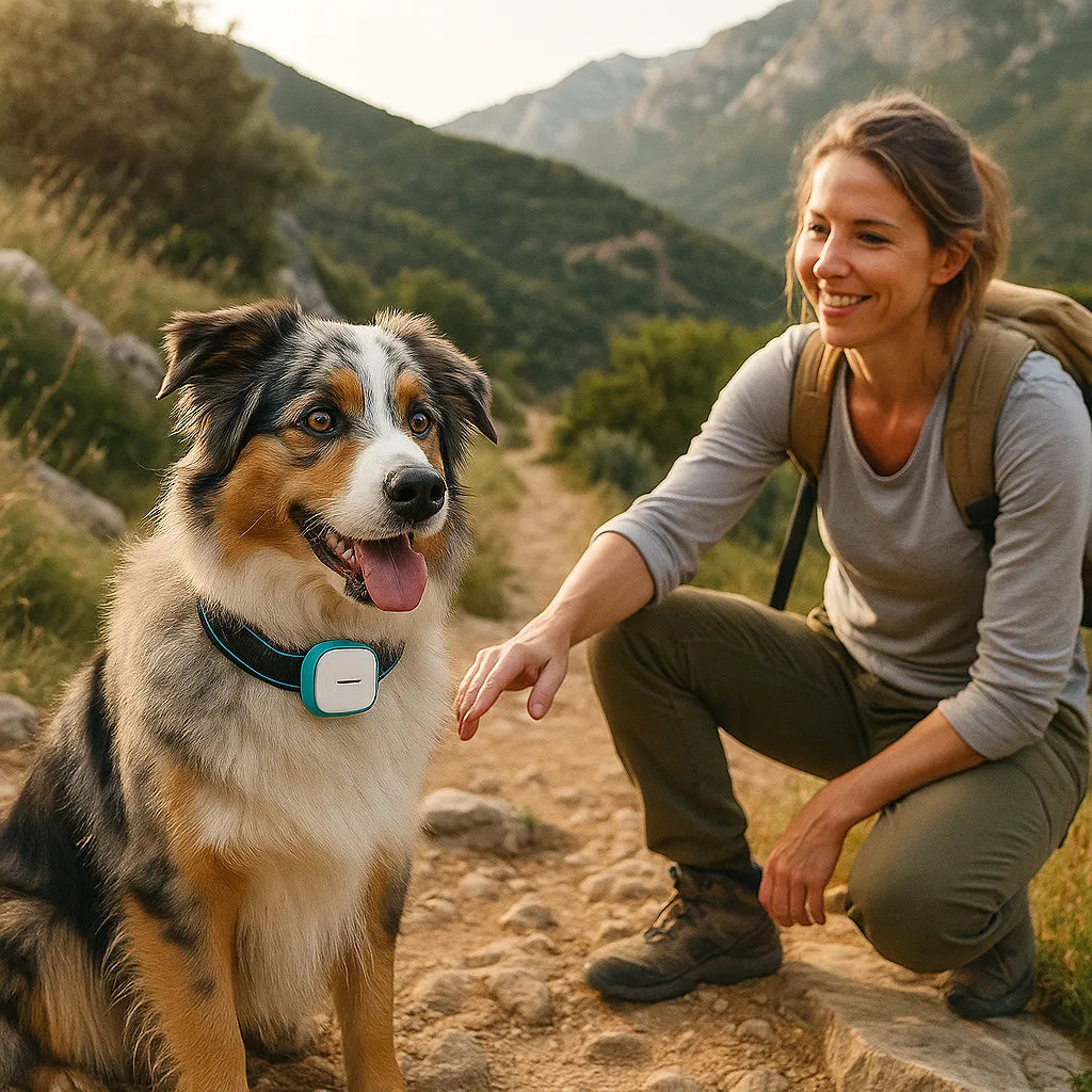 GPS-Tracker für Hunde | Echtzeit-Ortung mit Alarmfunktion