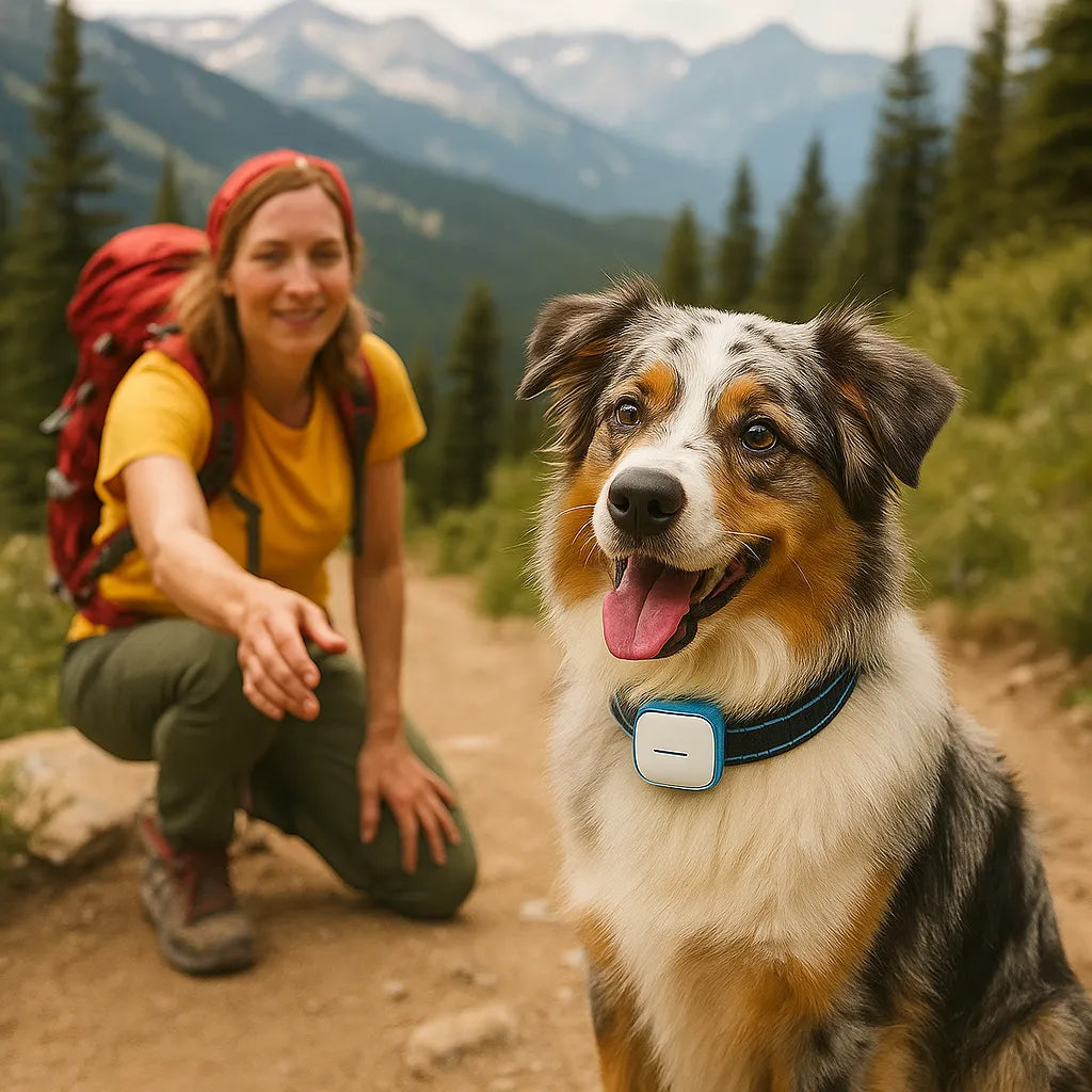 GPS-Tracker für Hunde | Echtzeit-Ortung mit Alarmfunktion