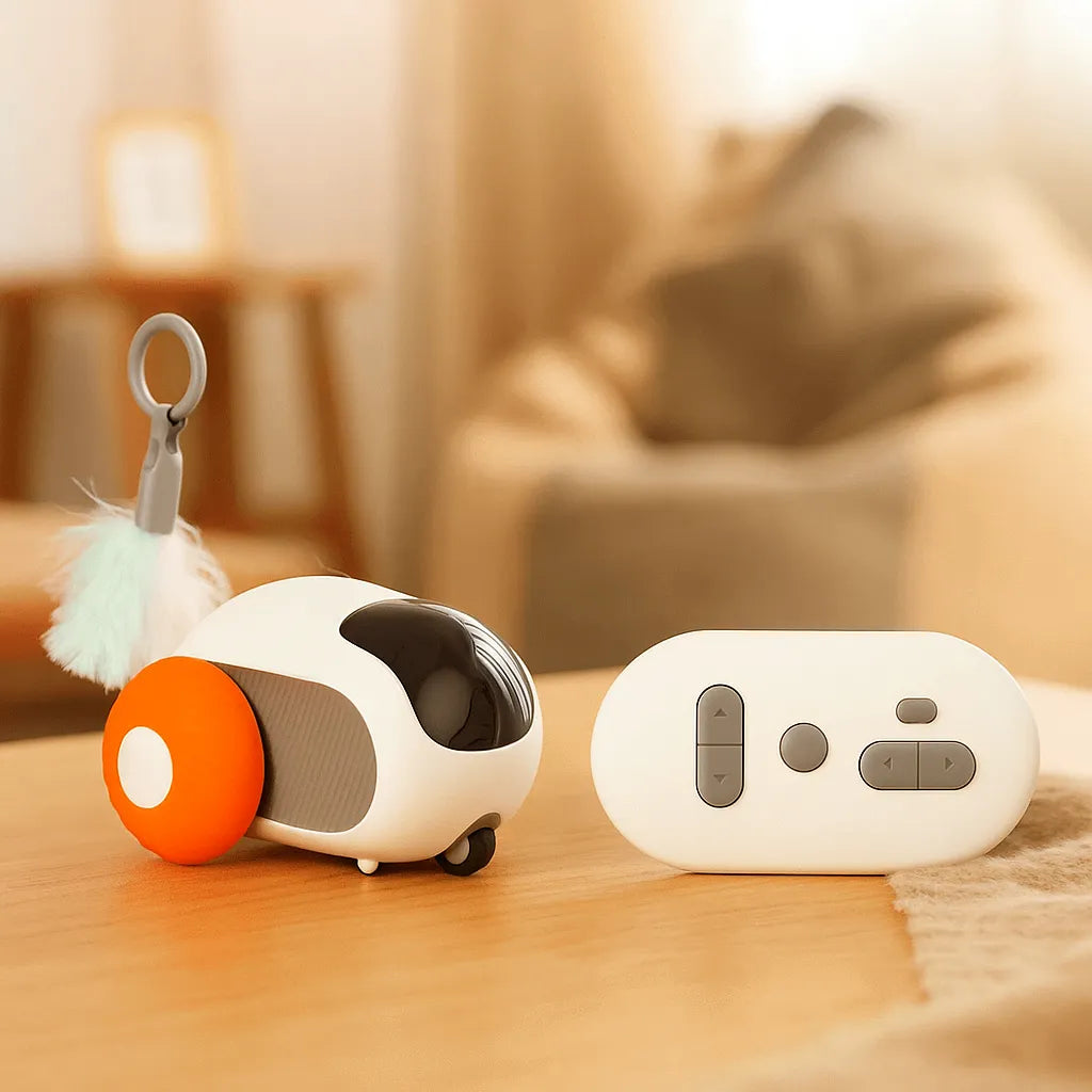 Interaktive LED-Spielkugel mit Fernbedienung - Jagdspiel