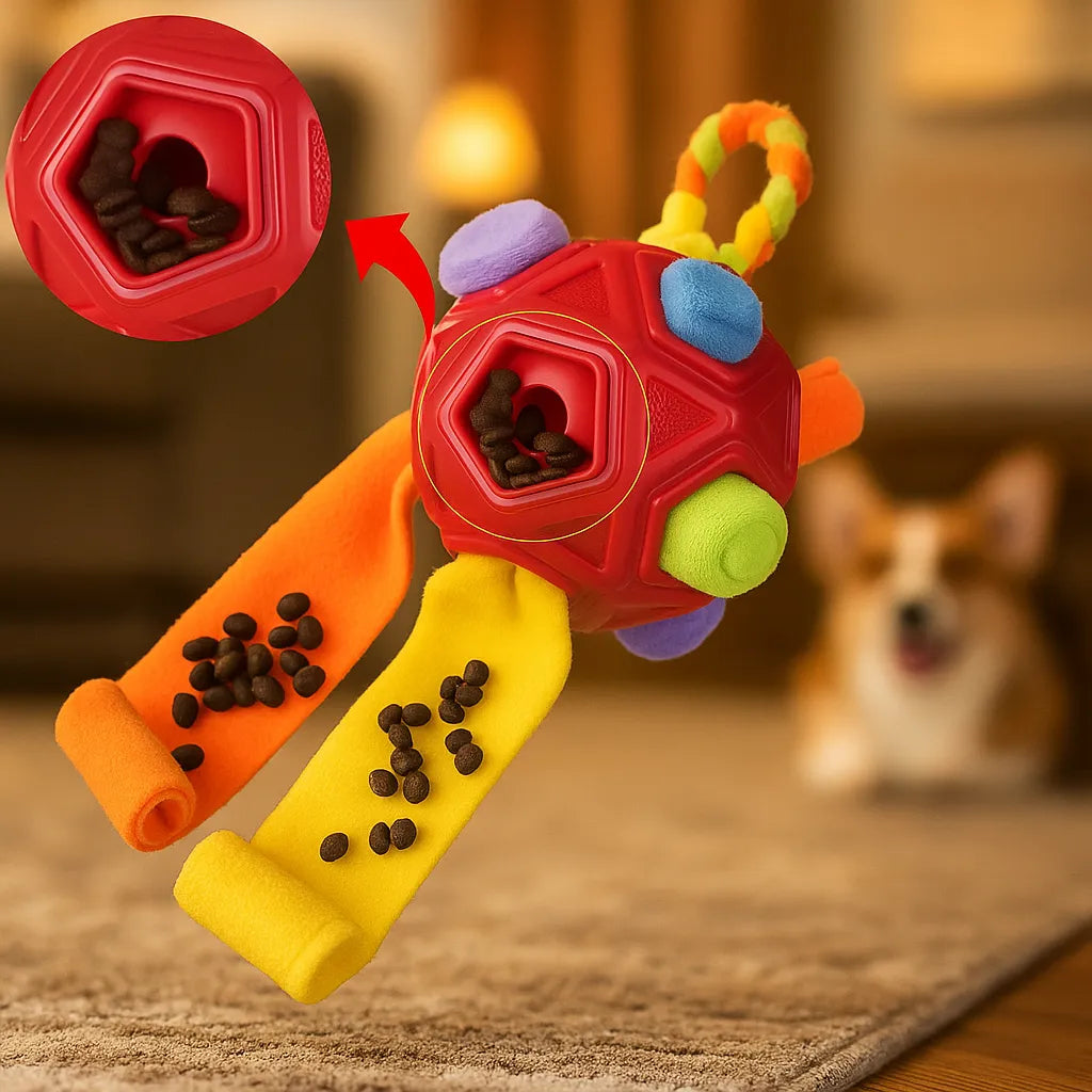 Interaktives Snack-Spielzeug Hund - Intelligenzfördernd