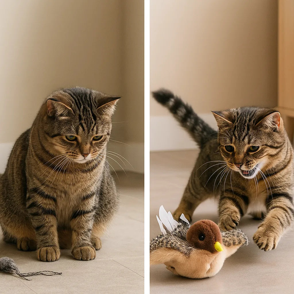 CatchTail – Interaktives Katzenspielzeug mit Bewegung und Sound