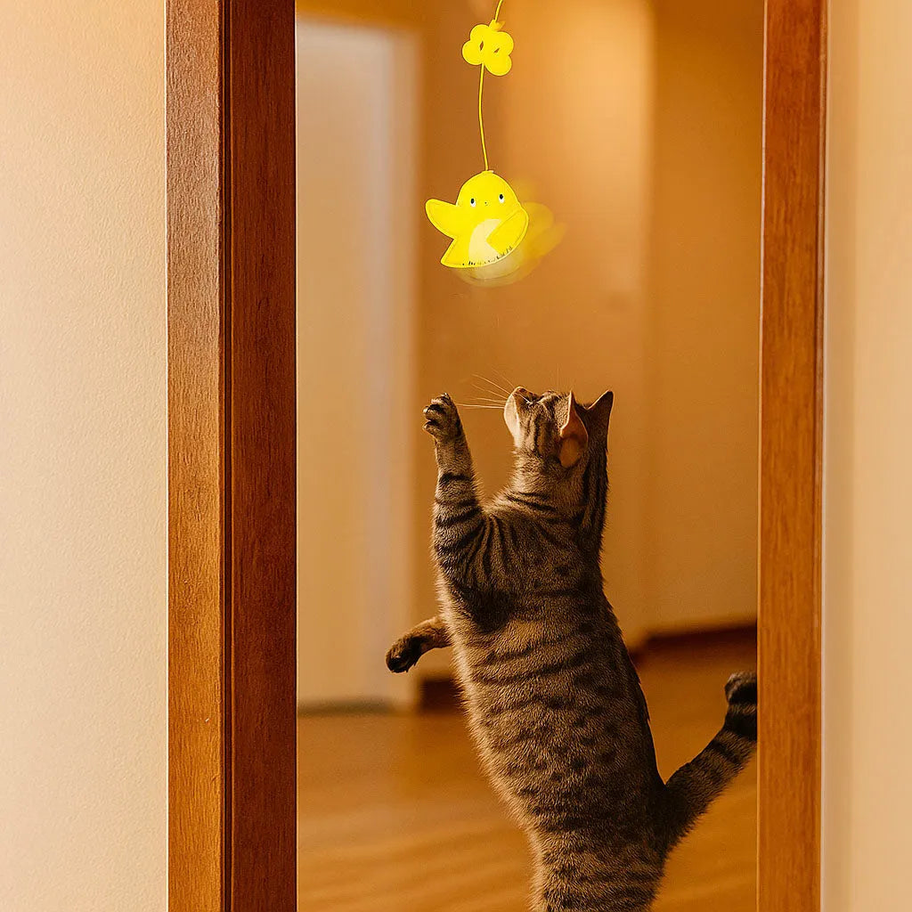 Selbsthängendes Katzenspielzeug | Interaktives Spielzeug für Katzen