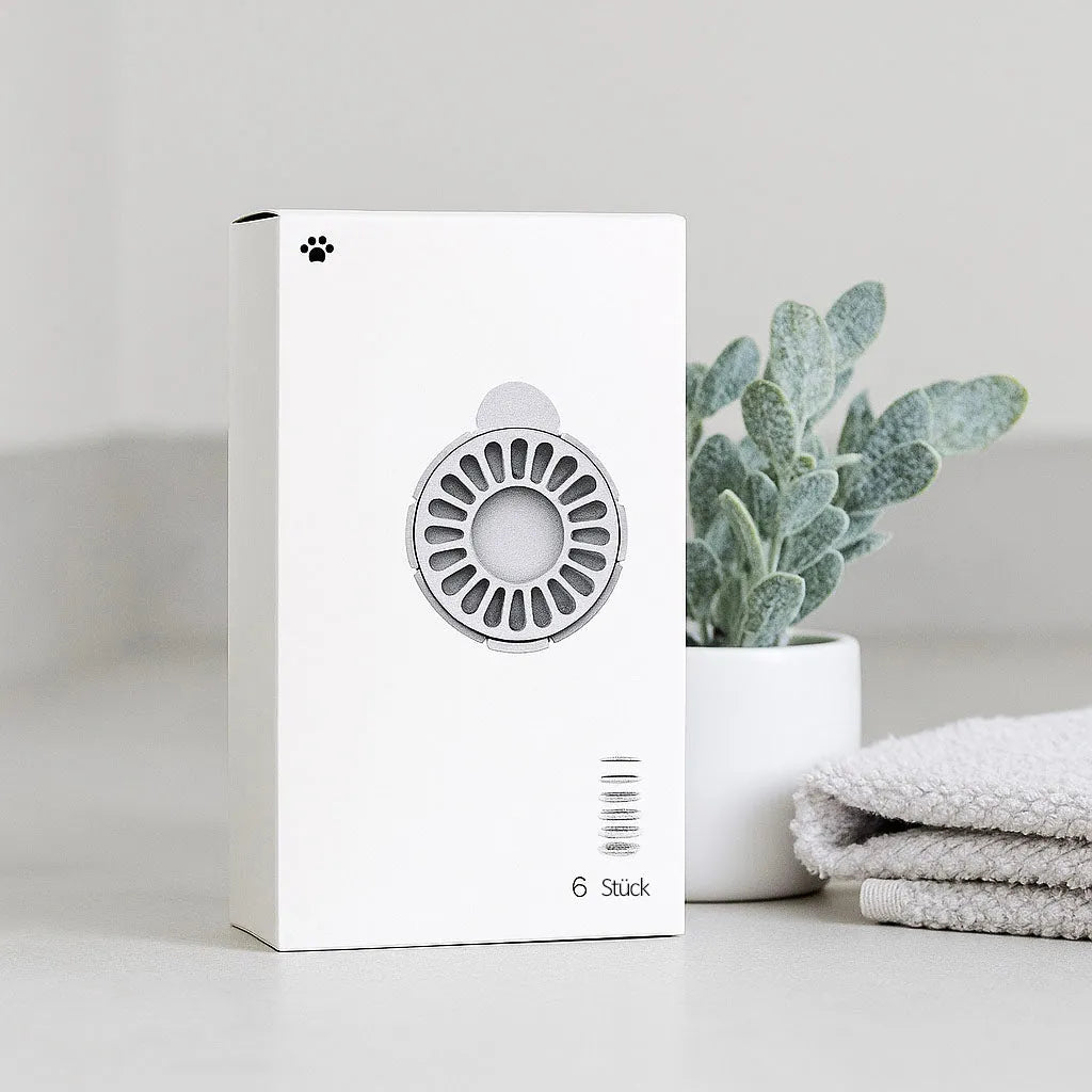 Trinkbrunnen Ohne Strom für Katzen & Hunde – Automatisch Frischwasser