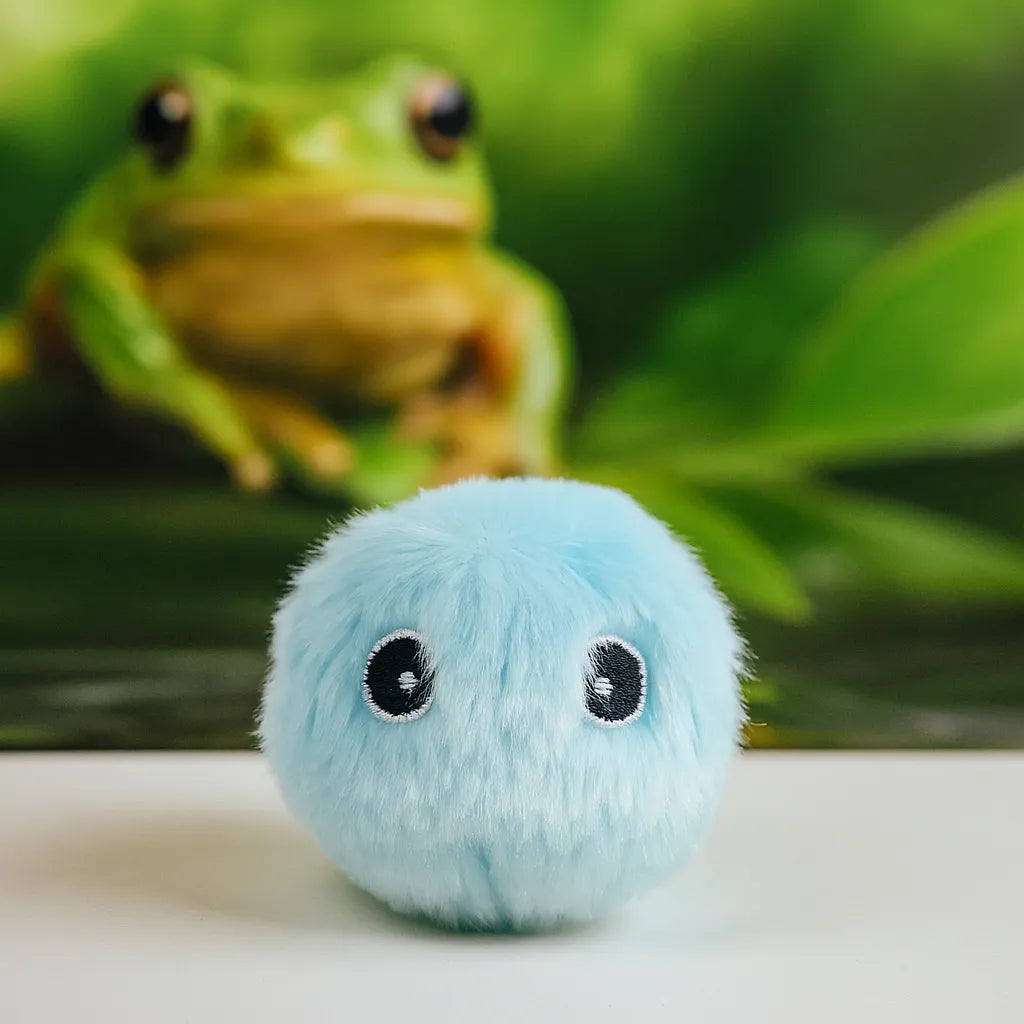 Interaktiver Katzenball mit Tiergeräuschen | Jagd- & Spielzeug für Katzen