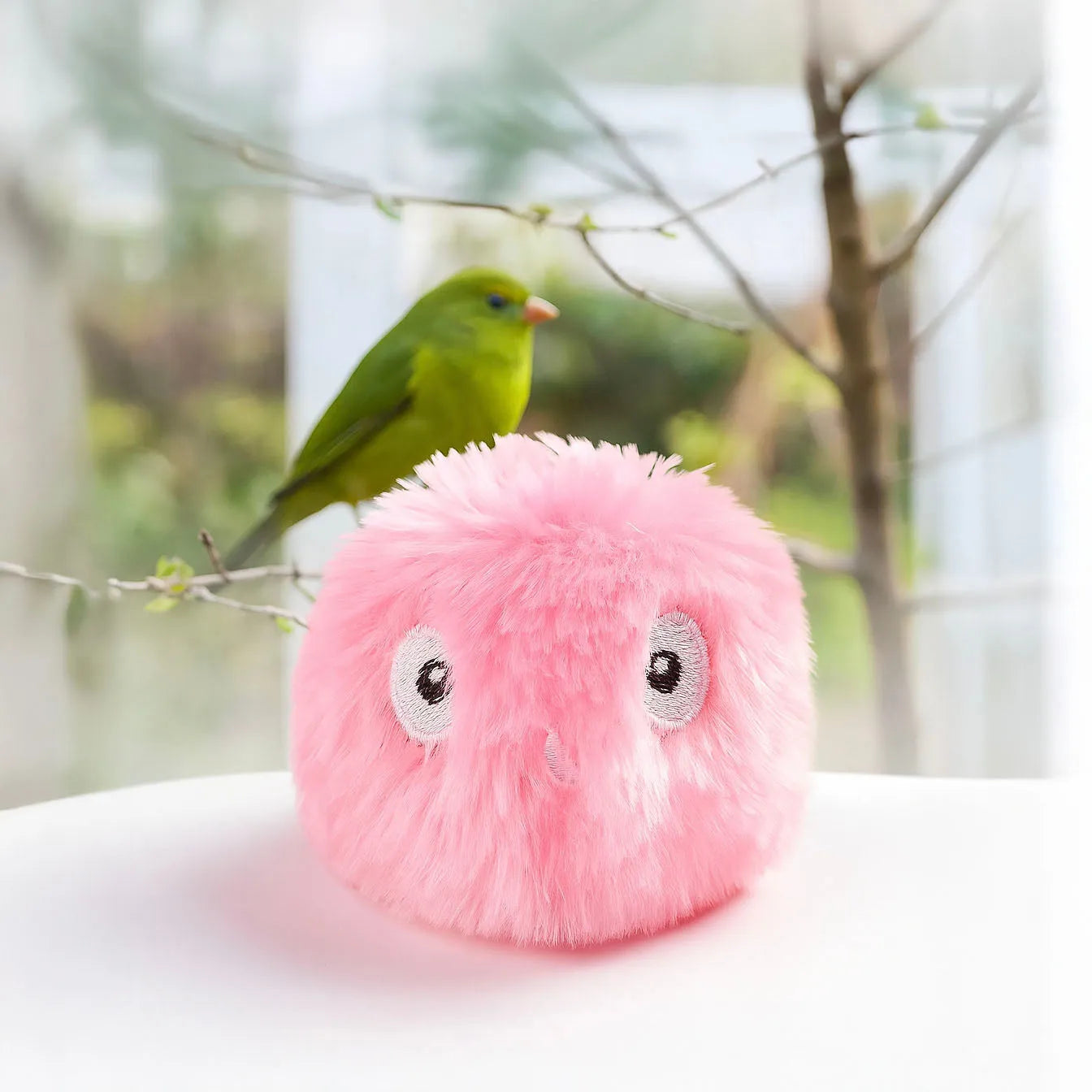 Interaktiver Katzenball mit Tiergeräuschen | Jagd- & Spielzeug für Katzen